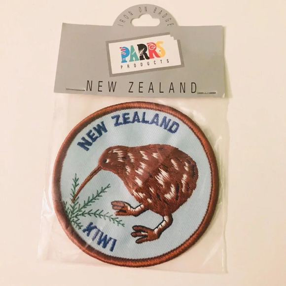 Vtg New  Zealand Kiwi Patch Embroidered Badge Iron On - Picture 9 of 10